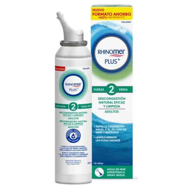 Rhinomer Plus+ Spray Nasal Força 2 -  200Ml