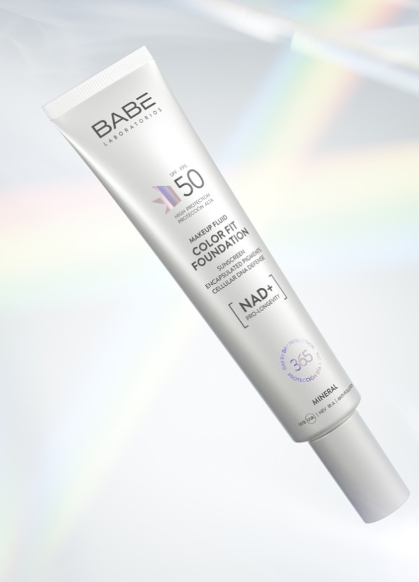 Babe Color Fit Foundation Fluid Cor Mineral SPF50 - 40Ml