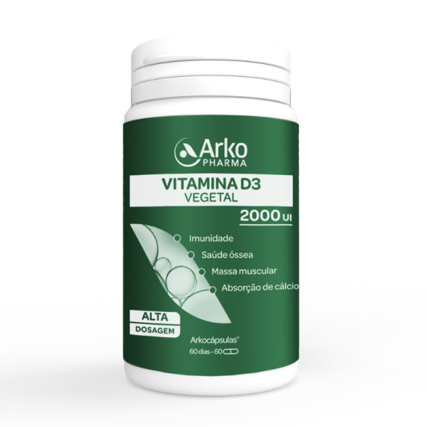 Arkocapsulas Vitamina D3 (60 capsulas)