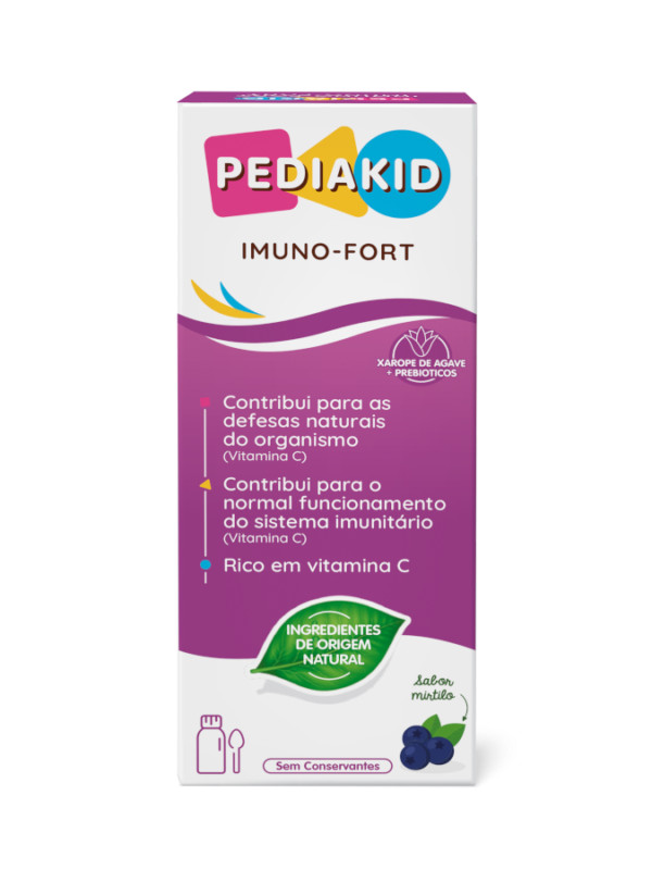 Pediakid Imuno-Fort Solução Mirtilo 125Ml