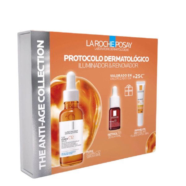 La Roche Posay Pure Vit C12 Serum . Coffret Xmas