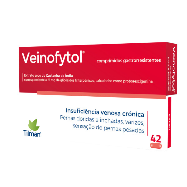 Veinofytol 21 mg x 42 comprimidos