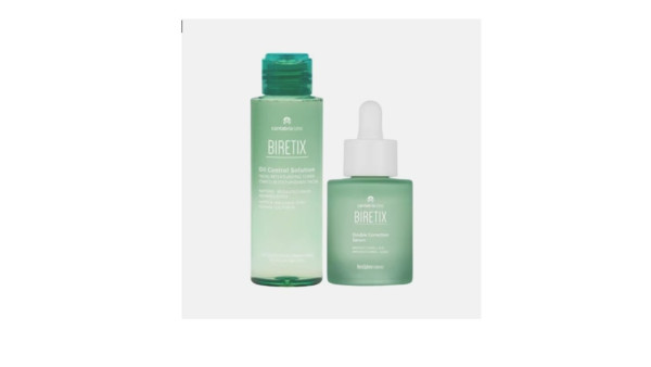 Biretix Oil Control solution - 100ml + Double correction serum - 30ml