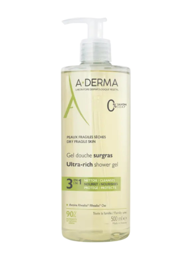 A-Derma Gel Duche Ultra Rico - 750ml