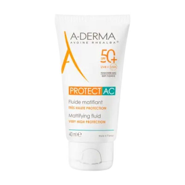 A-Derma Protect AC Fluido Matificante SPF50+ - 40ml