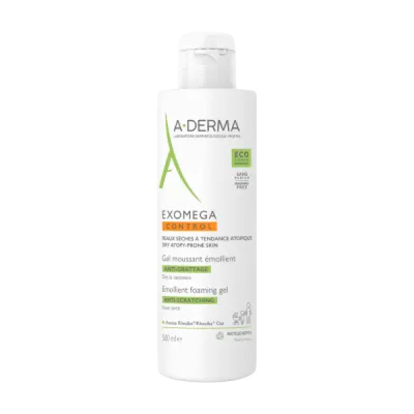 A-Derma Exomega Control Gel Moussant Emoliente - 500ml