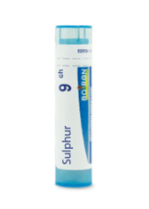 Sulfur Grânulo 9CH Boiron