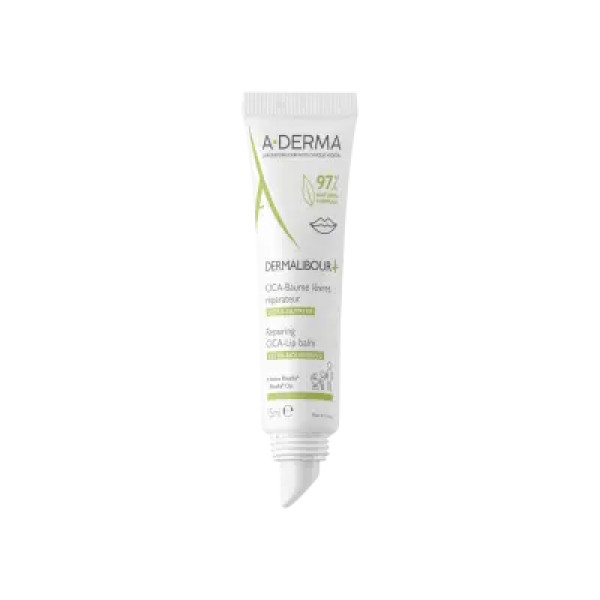 A-Derma Dermalibour+ Cica Bálsamo Reparador Labial - 15ml