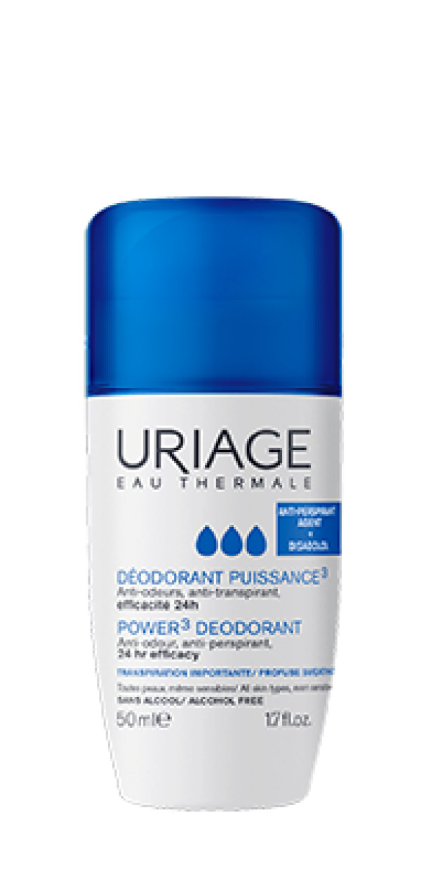 Uriage Deo Puissance3 Roll On 50ml