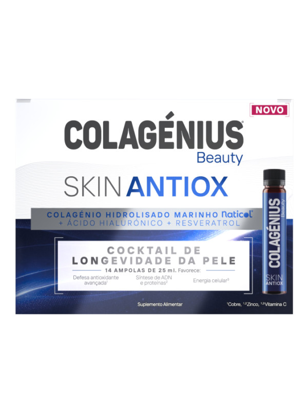 Colagenius Beauty Skinantiox - 25ml (x14 ampolas)