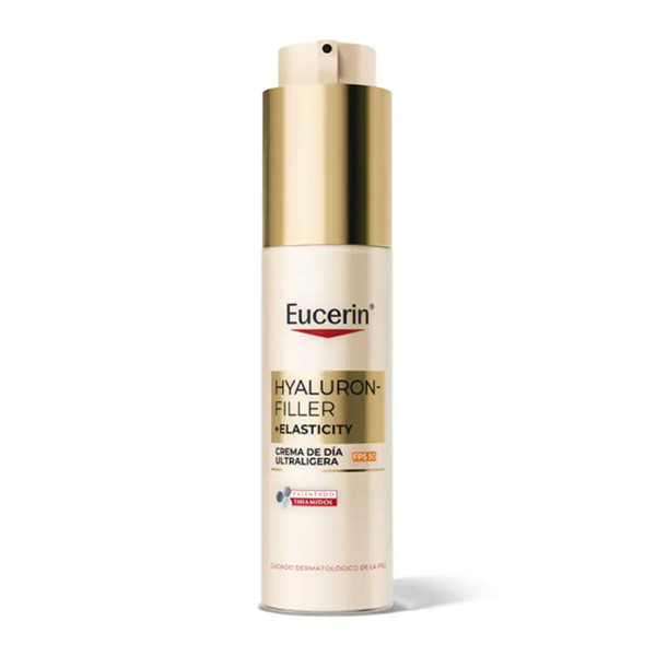 Eucerin Hyaluron-Filler Elasticity Creme Dia Ultra Light SPF50 50ml + Oferta creme noite  20ml