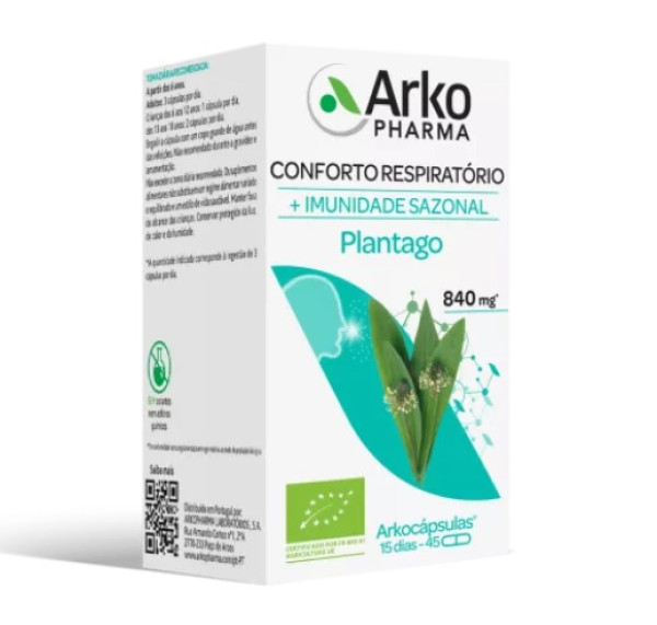 Arkocápsulas Conforto Respiratório Cápsulas x45