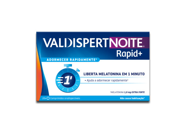 Valdispert Noite Rapid 1,9 mg (20 comprimidos)