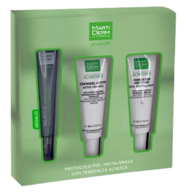 Martiderm Pack Acniover + Shot Salicílico
