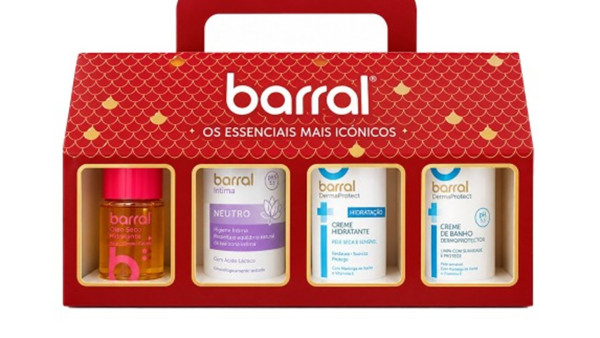 Barral Creme Banho + Creme Hidratante + Intima Neutra + Oleo