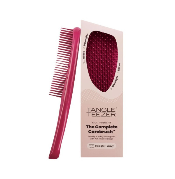 Tangle Teezer Escova Complete Carebrush Glossed Raspberry