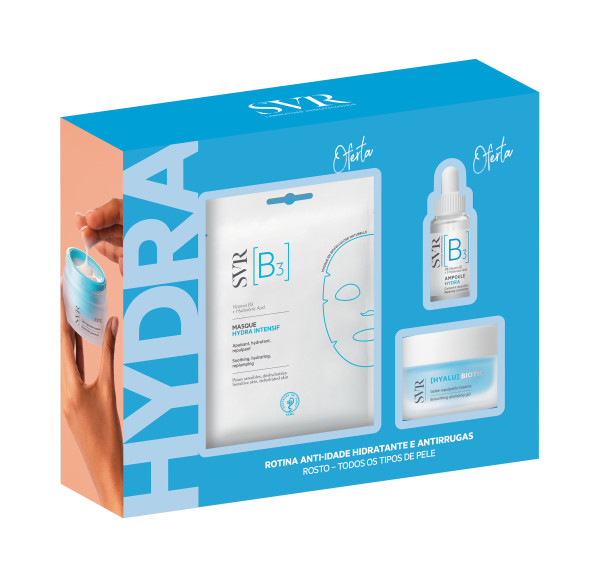 SVR Biotic Hyalu Gel 50ml + Oferta Ampoule B3 10ml + Oferta Masque Hydra Intensif