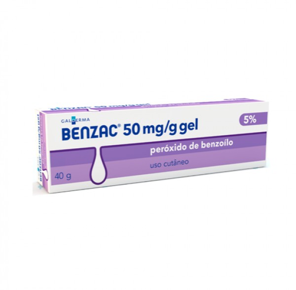 Benzac 5, 50 mg/g Gel Tubo - 40g