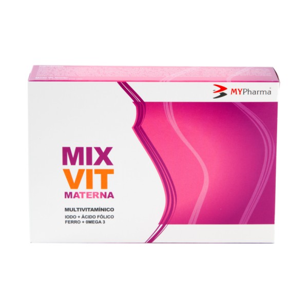 Mixvit Materna Lipid (x30 cápsulas)