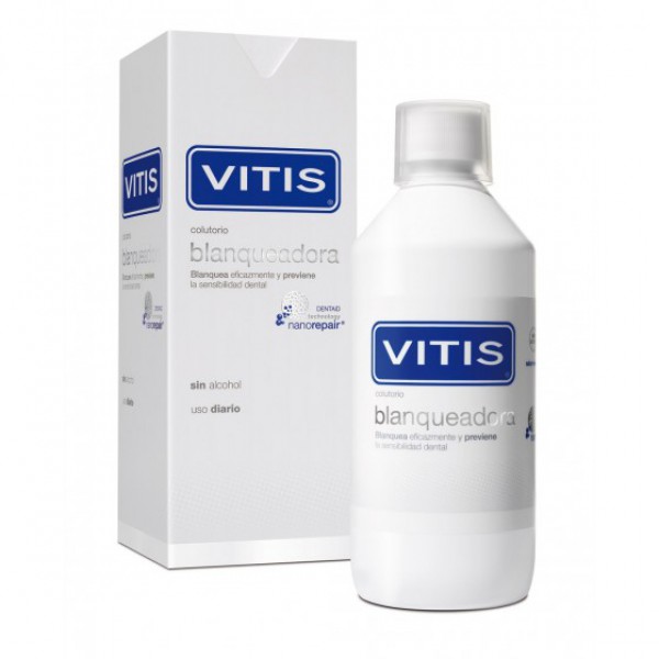 Enjuague Bucal Blanqueador Vitis Menta - 500ml