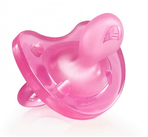 Chicco Chupete Physio Soft Silicona Rosa 6-12 meses