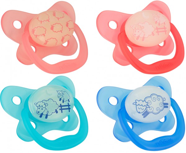 Dr Browns Chupeta Brilha Escuro_ 0-6meses