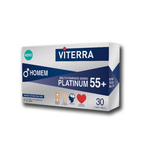 Viterra Homem Platinum 55+ Comprimidos (x30 unidades)