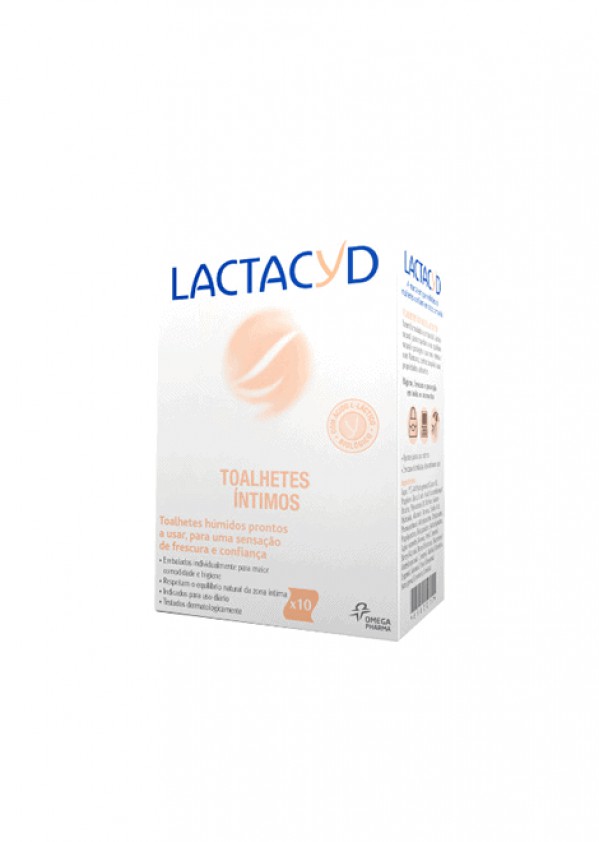 Lactacyd Toallita Higiene Íntima (x10 unidades)