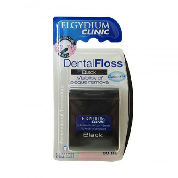 Elgydium Hilo Dental Black - 50m