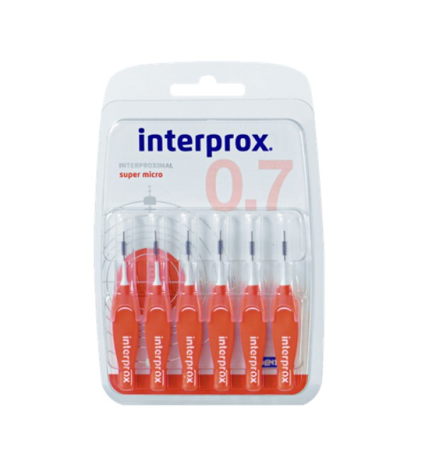 Interprox Cepillo Interdental Super Micro 0.7 (x6 unidades)