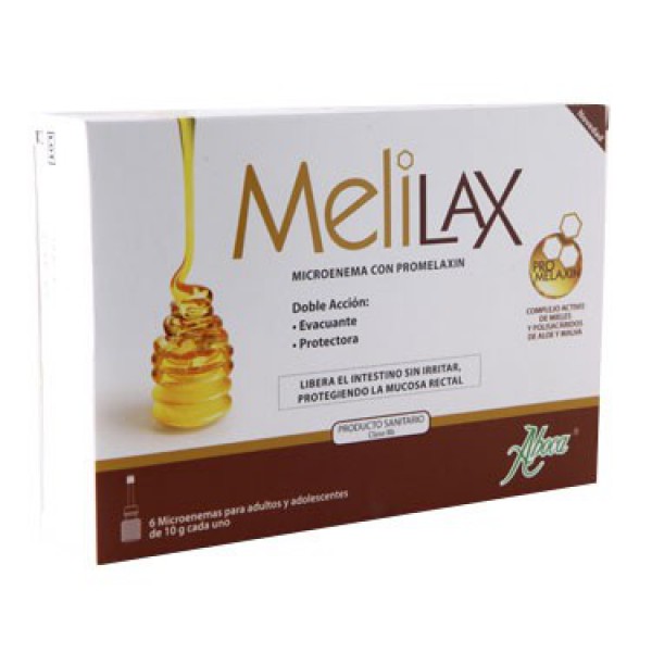 Melilax Adulto Micro Enema - 10g (x6 unidades)
