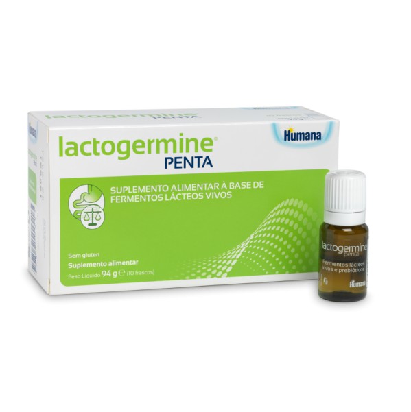 Lactogermine Penta Solução Oral - 8ml (x10 unidades)