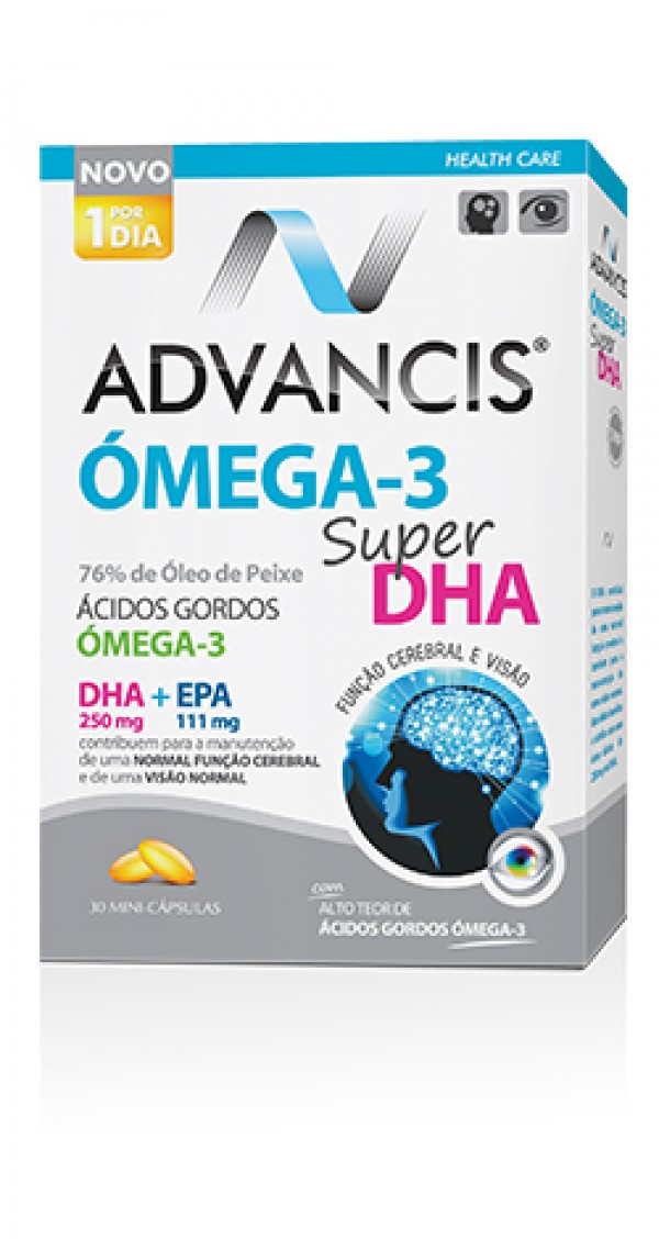 Advancis Omega-3 Super DHA Cápsulas (x30 unidades)