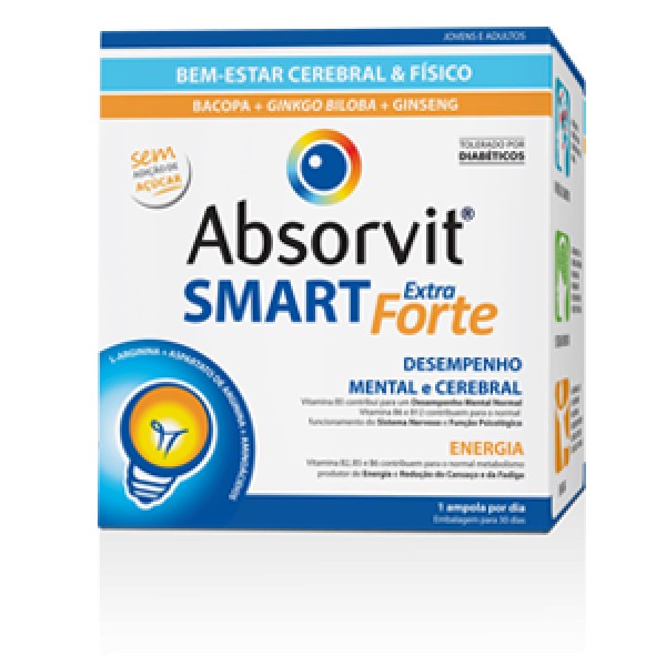 Absorvit Smart Extra Forte - 10ml (x20 ampolas)