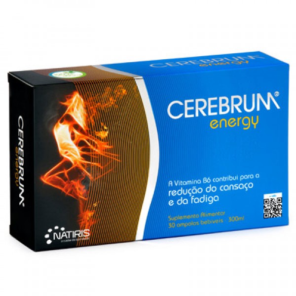 Cerebrum Energy Ampolas Bebíveis - 10ml (x30 unidades)