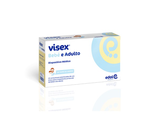 Visex Bebé y Adulto Compresa Estéril Periocular (x20 unidades)
