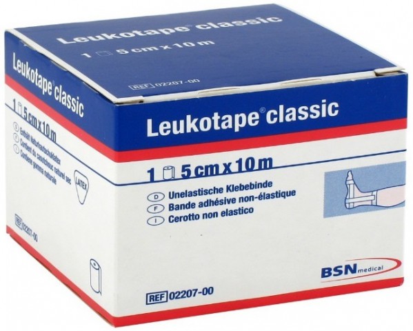 Leukotape Classic Fita Adesiva - 10m x 5cm