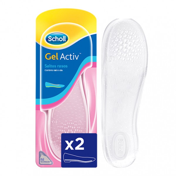 Scholl Gelactiv Plantilla para Zapatos Planos (x2 unidades)