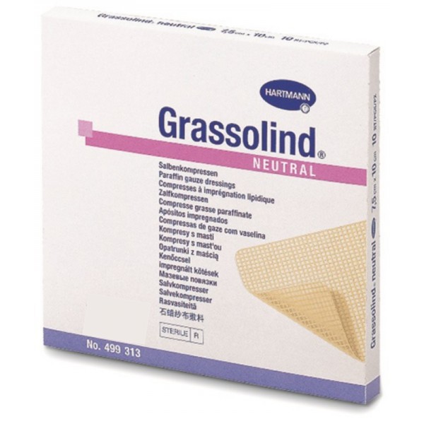 Grassolind Compressa Pomada - 10x20cm  (x30 unidades)