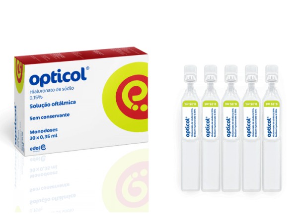 Opticol Solução Oftálmica 0,15% - 0,35ml (x30 unidades)