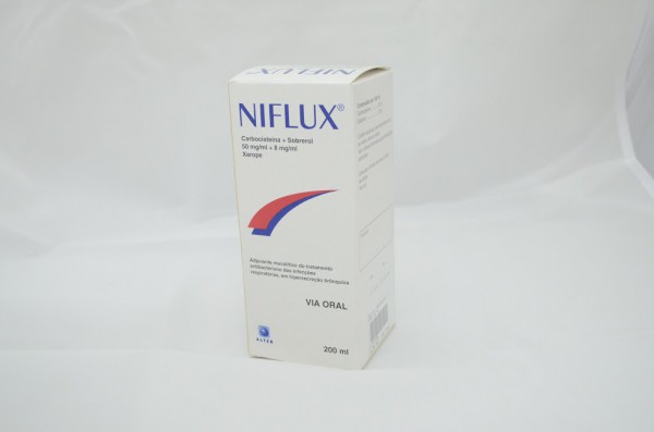 Niflux 50/8 mg/ml xarope - 200ml
