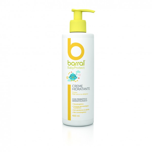 Barral Babyprotect Creme Hidratante - 400ml