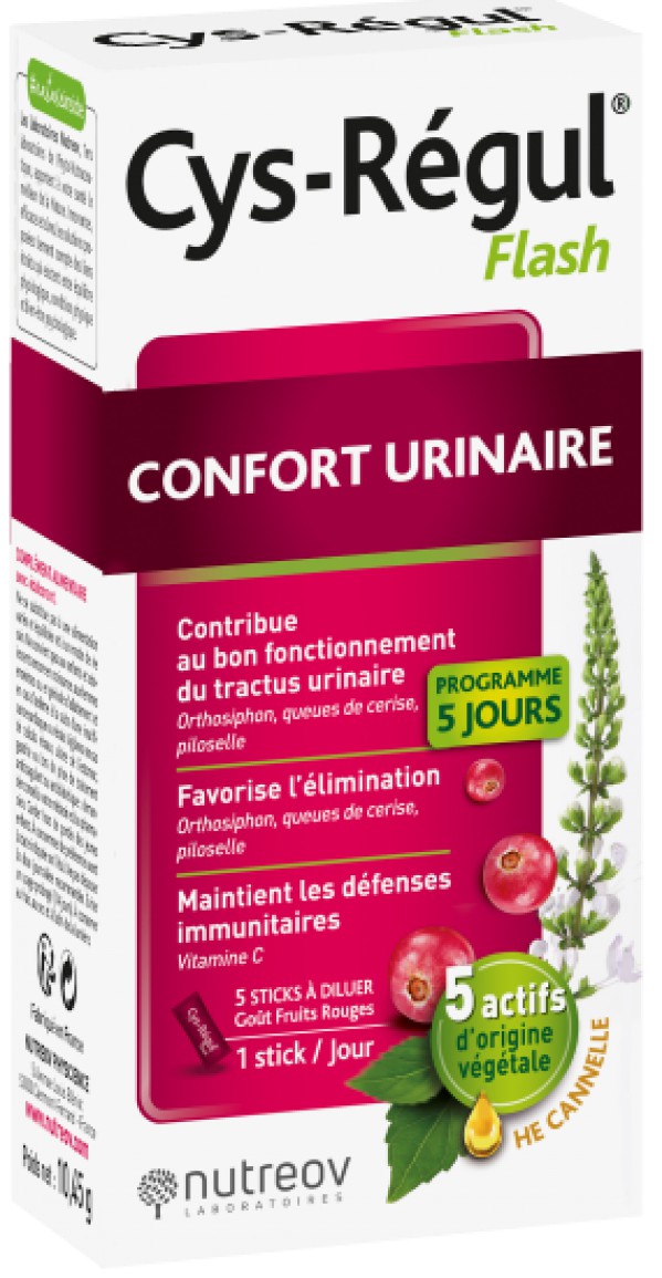 Nutreov_Cystiregul Flash 5 dias Pó Saquetas (x5 unidades)