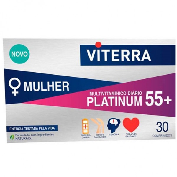 Viterra Mulher Platinum 55+ Comprimidos (x30 unidades)