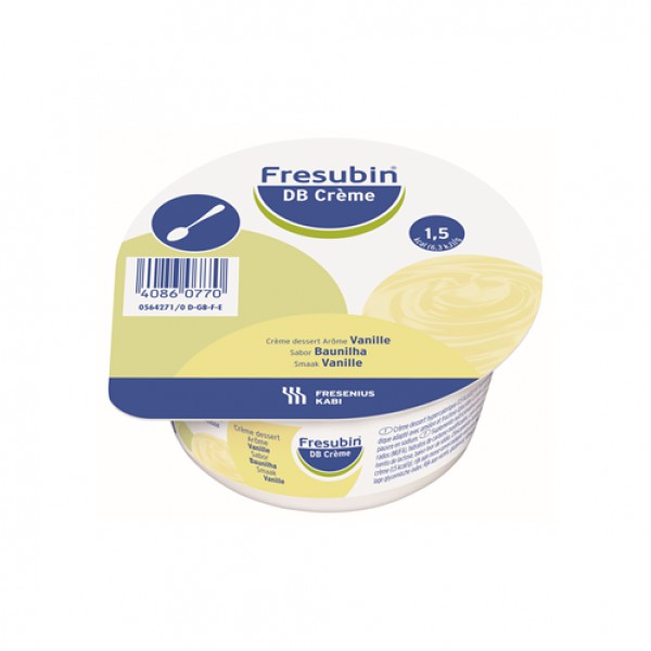 Fresubin DB_Creme BAUNILHA - 125g (x4 unidades)
