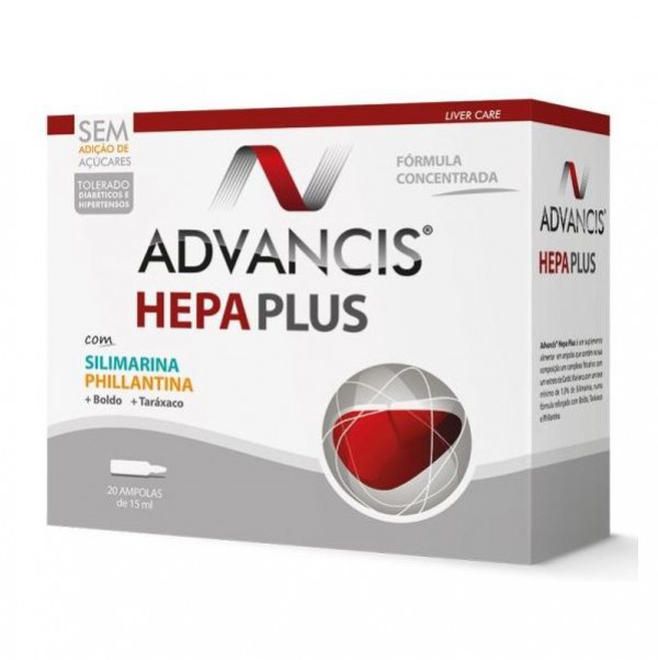 Advancis Hepa Plus Ampolas - 15ml (x20 unidades)
