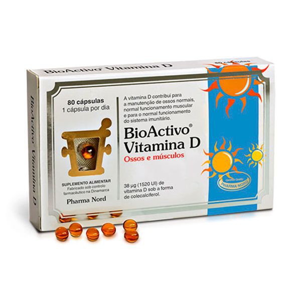 Bioactivo Vitamina D Cápsulas (x80 unidades)
