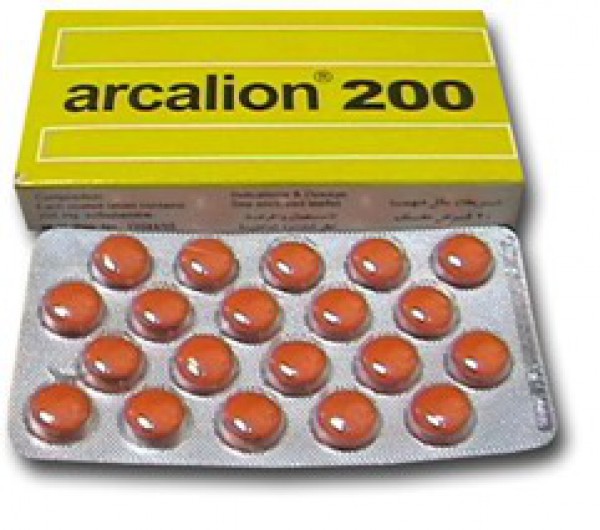 Arcalion 200 mg (x60 comprimidos revestidos)