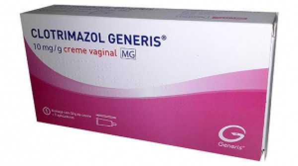 Clotrimazol Generis MG" translates to "Clotrimazol Genérico MG" in Spanish.