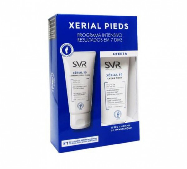 SVR Xerial 50 creme de pés + Oferta Xerial 30